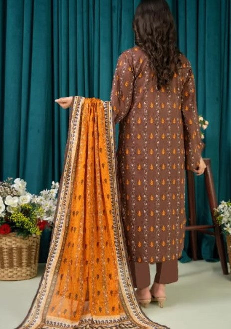 Luxurious 3-Piece Lawn Ensemble